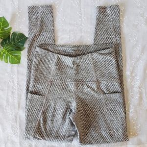 Champion Gray Compression High Waist Workout Leggings